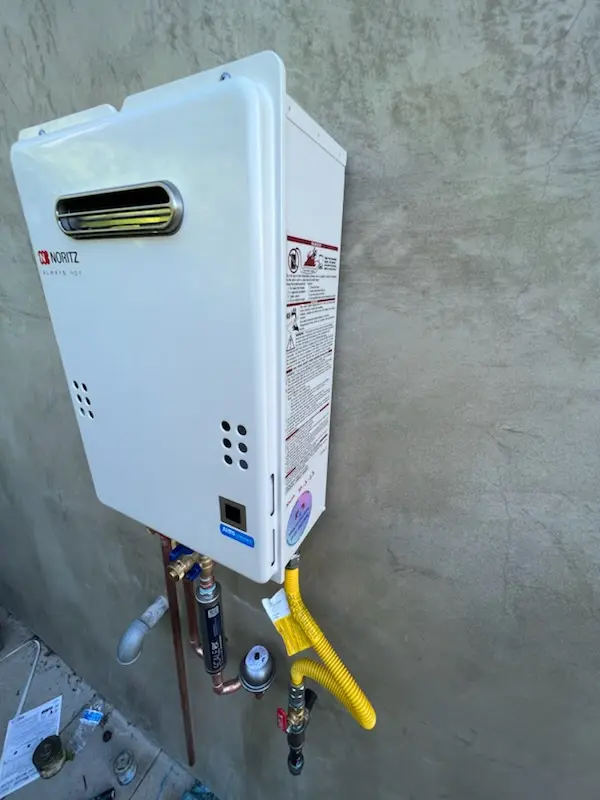 Tankless water heater installation for Vernon Gardens homes